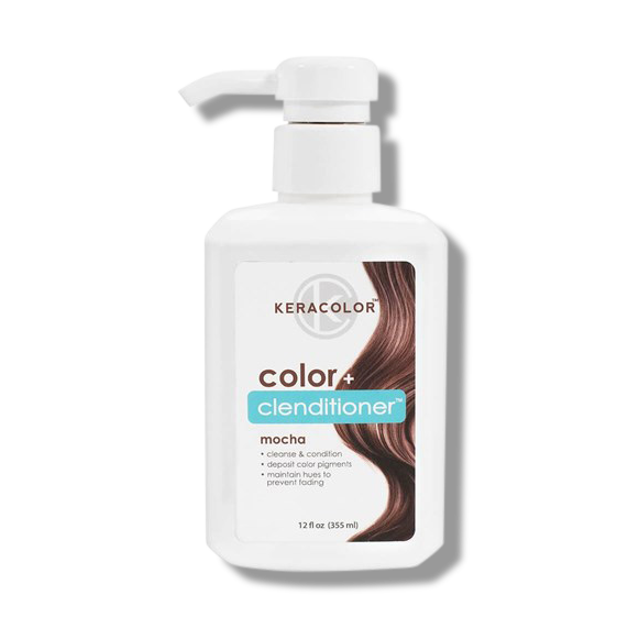 Keracolor Color Clenditioner Colour Mocha 355ml-Keracolor-Beautopia Hair & Beauty
