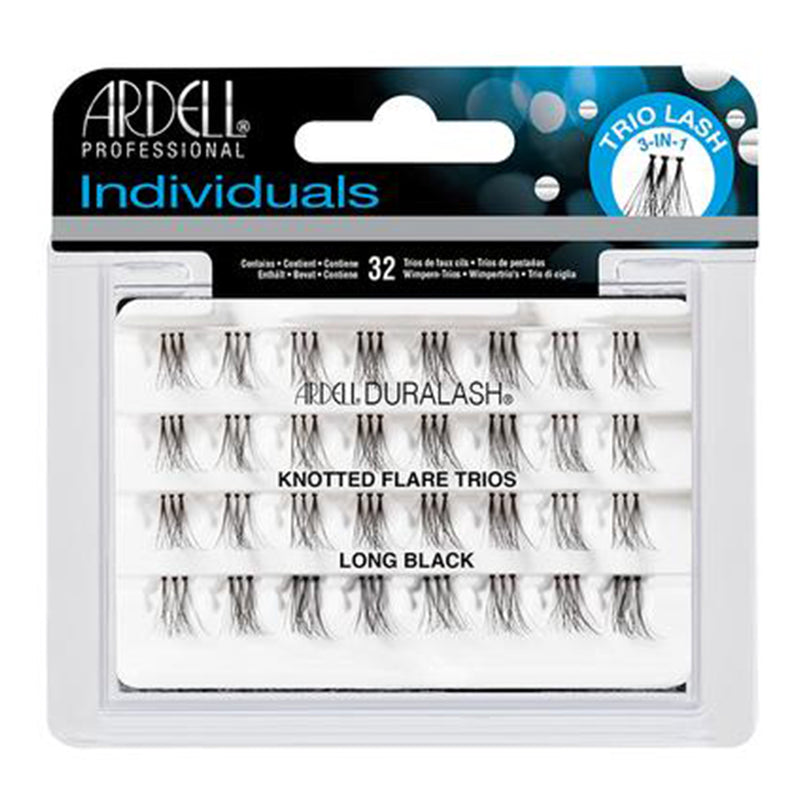 Ardell Duralash Individual Knotted Flare Trio Lashes Long