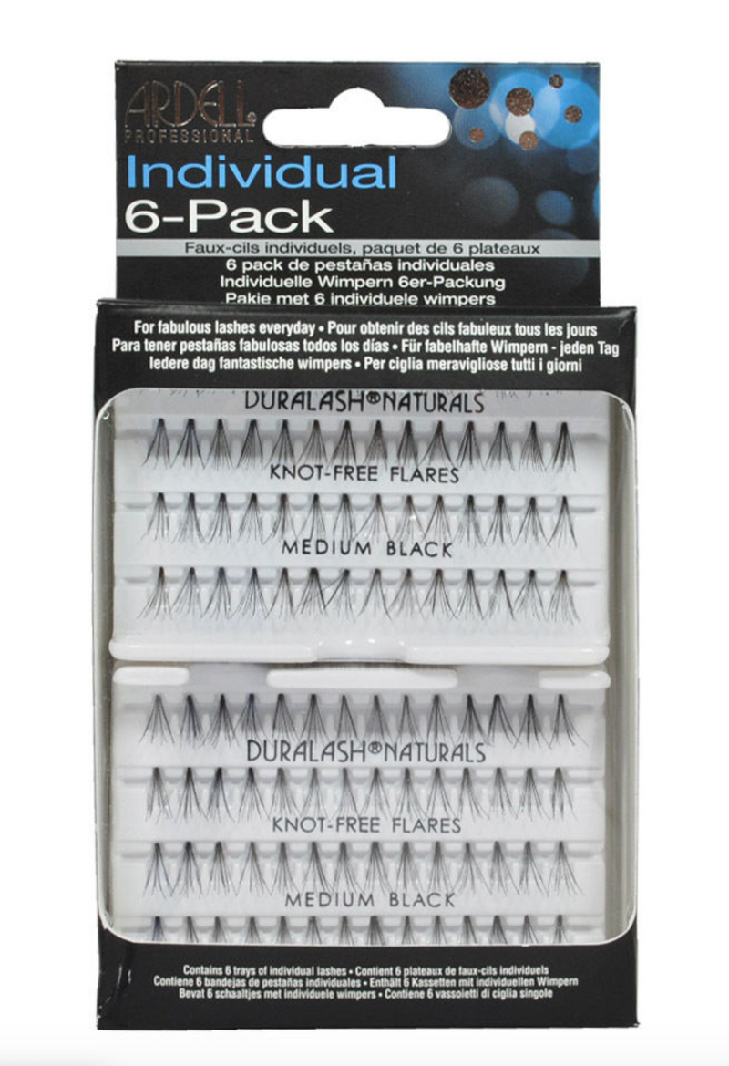 Ardell Duralash Knot-Free Natural Lashes Medium 6 Pack