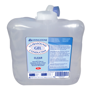 Livingstone Conductive Lubricating Clear Gel 5L- Available in store only .