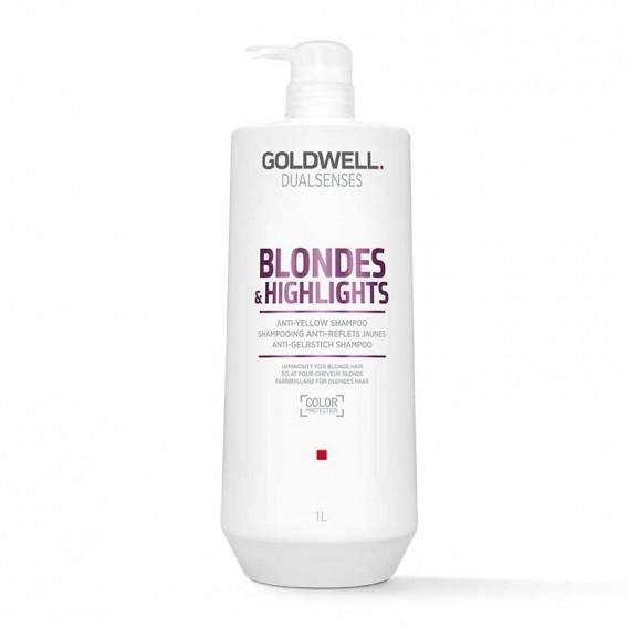 Goldwell Dual Senses Blondes & Highlights Anti Yellow Shampoo 1 Litre