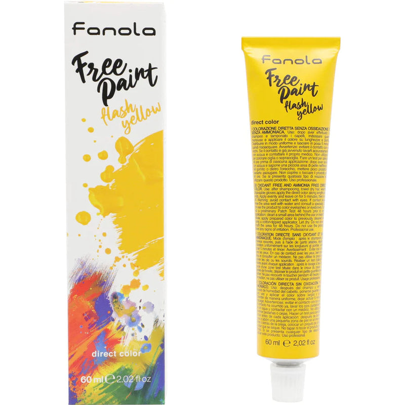 Fanola Free Paint Direct Colour Yellow 60ml