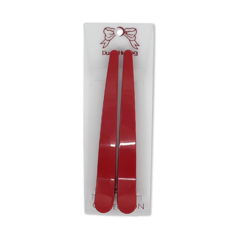 Red Hair Sectioning Clips 2 Pack