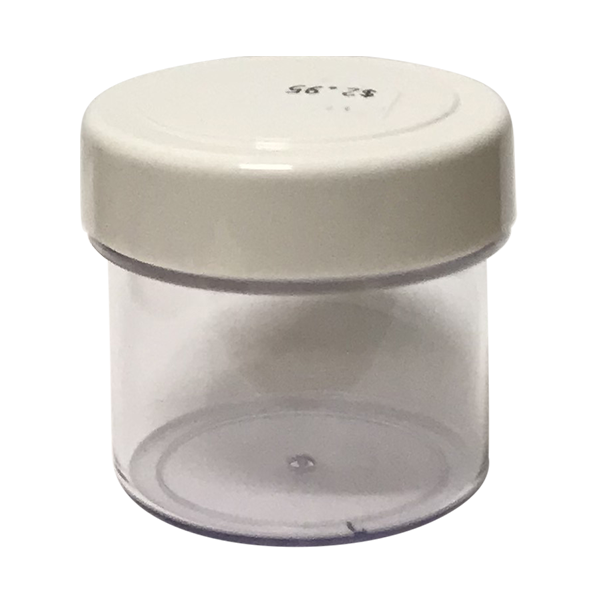 Plastic Twist Lid with Seal Jar 80gm