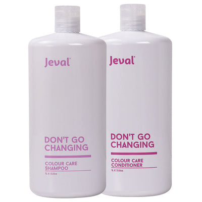 Jeval Don't Go Changing Colour Care Shampoo & Conditioner Duo 1 Litre - Beautopia Hair & Beauty