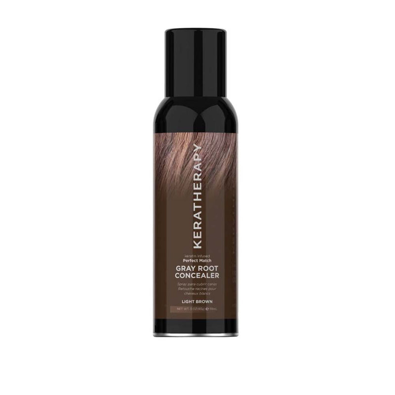 Keratherapy Perfect Match Root Concealer- light Brown 118ml
