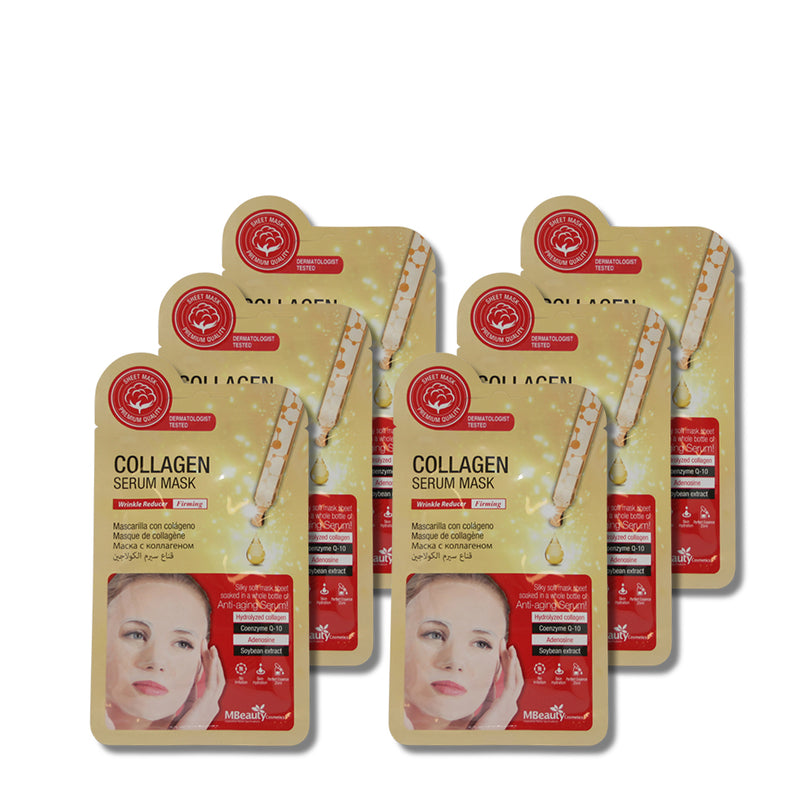 MBeauty Collagen Serum Mask 12 Pack