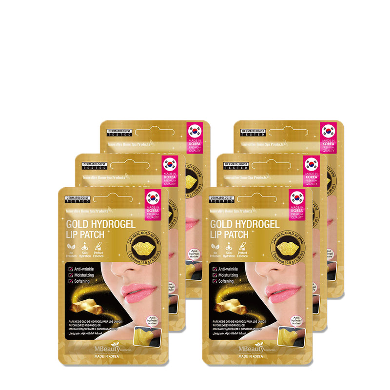 MBeauty Gold Hydogel Lip Patch 12 Pack