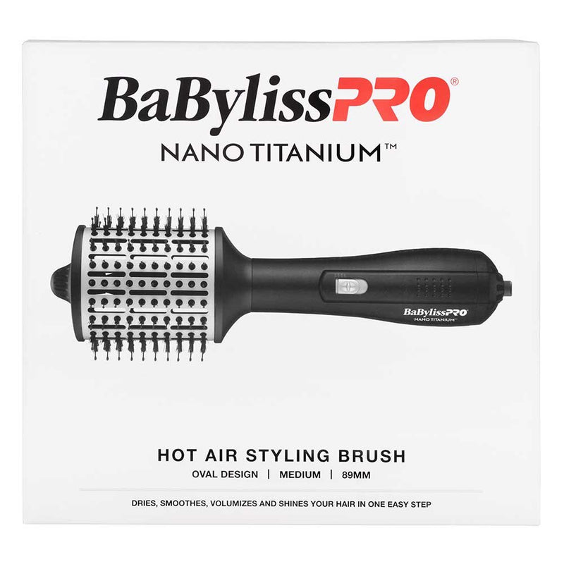Babyliss Pro Nano Titanium Hot Air Styling Brush 89mm