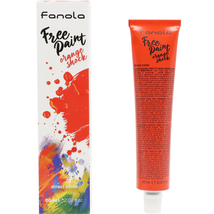 Fanola Free Paint Direct Colour Orange 60ml