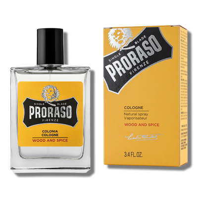 Proraso Cologne Wood & Spice 100ml - Beautopia Hair & Beauty