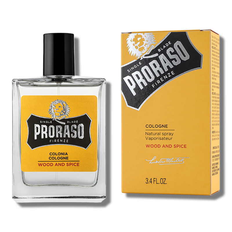 Proraso Cologne Wood & Spice 100ml - Beautopia Hair & Beauty