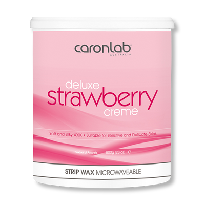 Caronlab Strip Wax Strawberry Creme - 800g-Caronlab-Beautopia Hair & Beauty