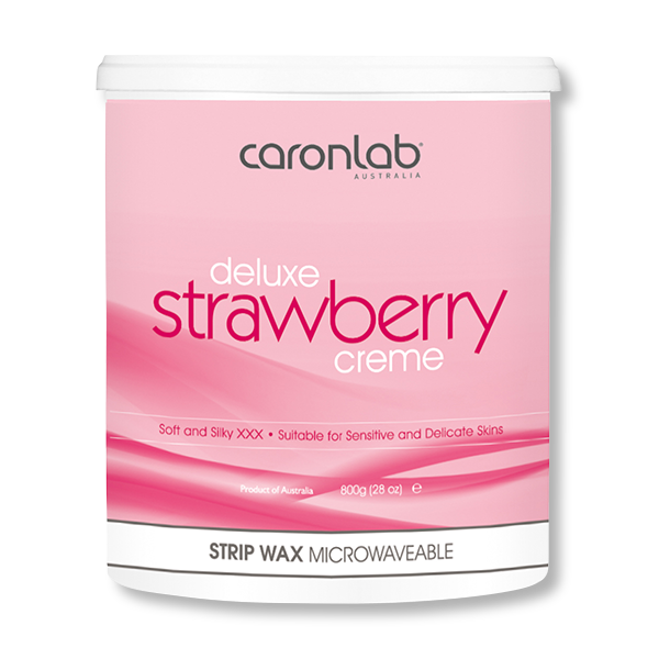 Caronlab Strip Wax Strawberry Creme - 800g-Caronlab-Beautopia Hair & Beauty