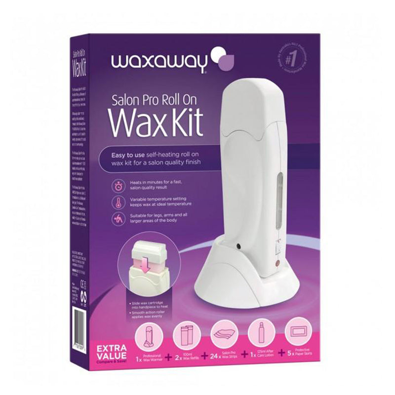 Waxaway Salon Pro Roll On Wax Kit