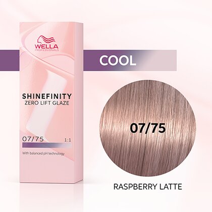 Wella Shinefinity  07/75 Rasberry Latte 60ml