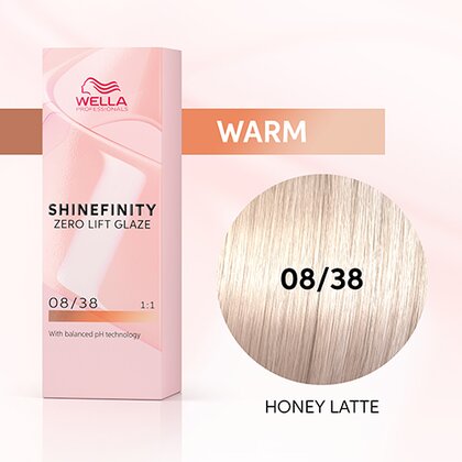 Wella Shinefinity 08/38 Honey Latte 60ml