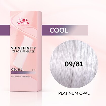 Wella Shinefinity  09/81 Platinum Opal 60ml