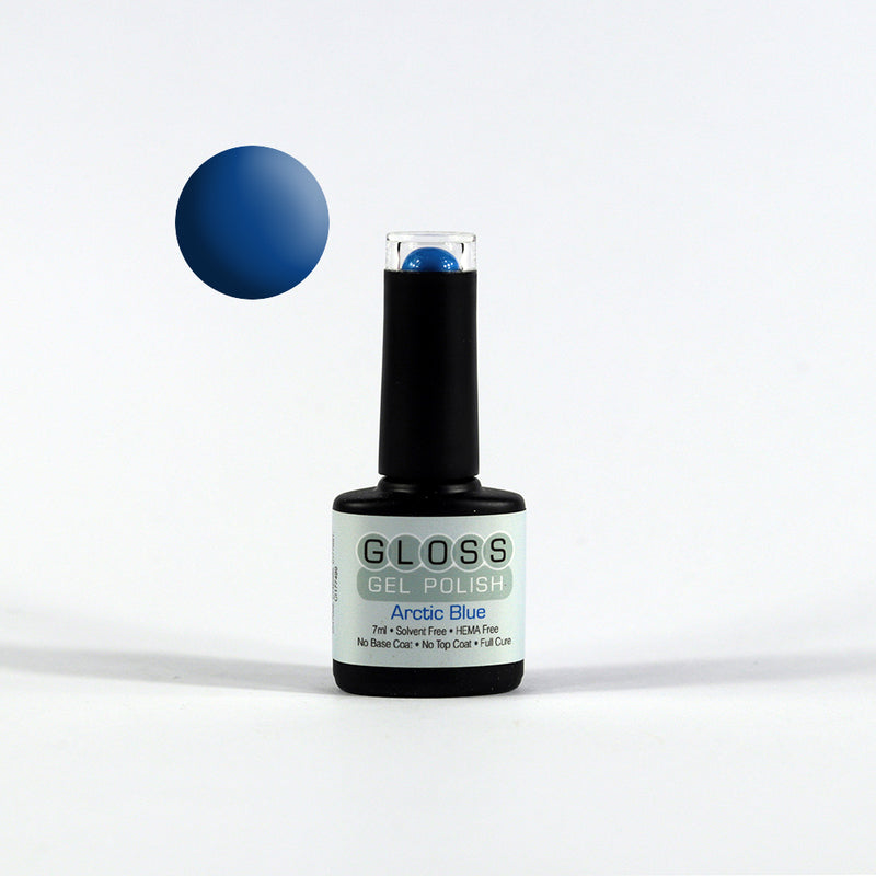 Gloss Full Cure UV/LED Gel Polish Arctic Blue