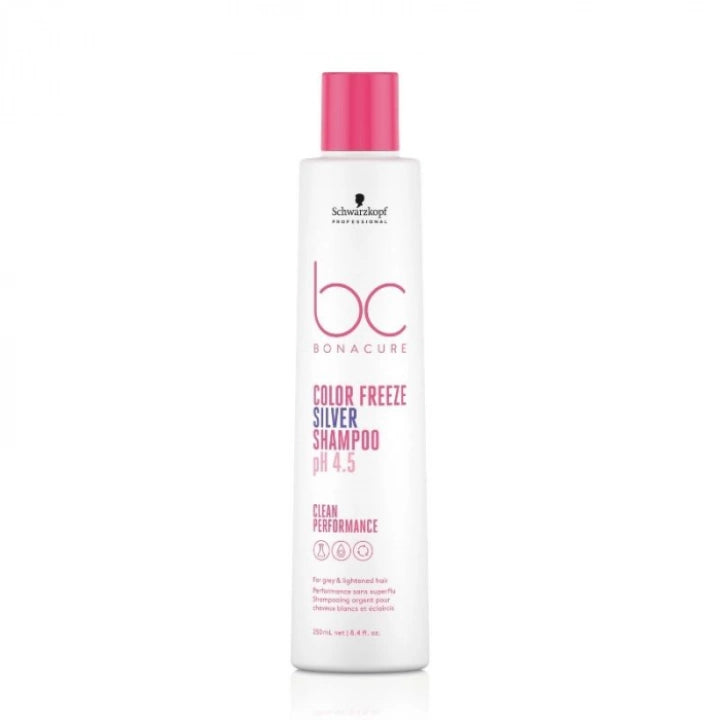Schwarzkopf BC Bonacure pH 4.5 Color Freeze Silver Micellar Shampoo 250ml
