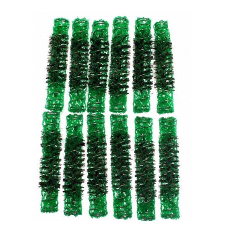 Santorini Brush Rollers Green 13mm 12pk