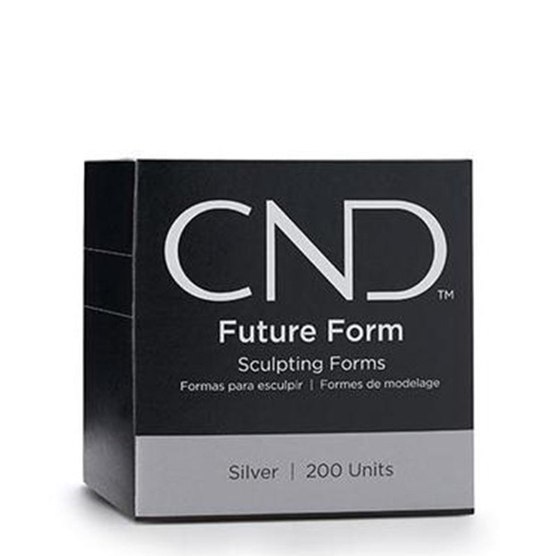CND Future Form Silver Sculpting Forms 200 pcs