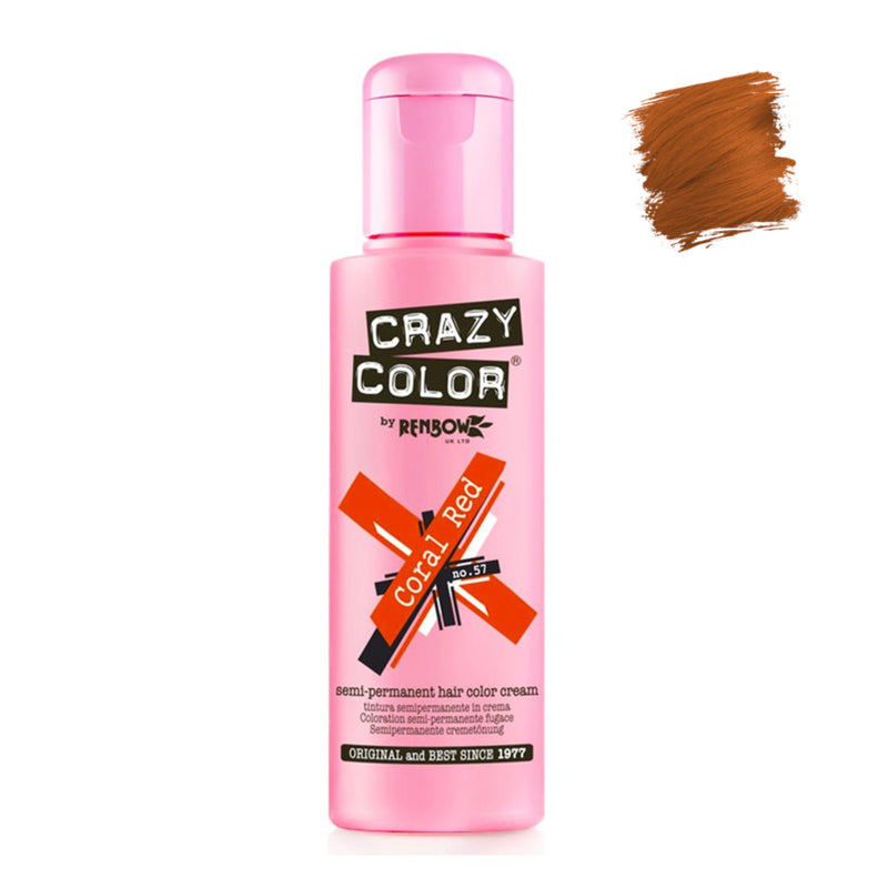 Renbow Crazy Color Semi Permanent Coral Red 