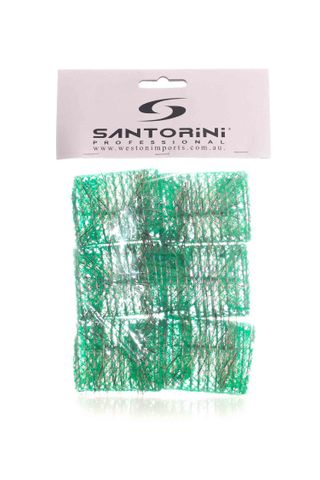 Santorini Brush Rollers Green 43mm 6pk