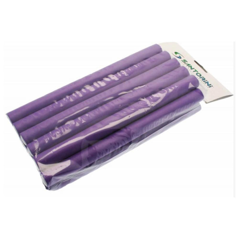 Santorini Flexible Rollers Medium Purple 20mm 18pk