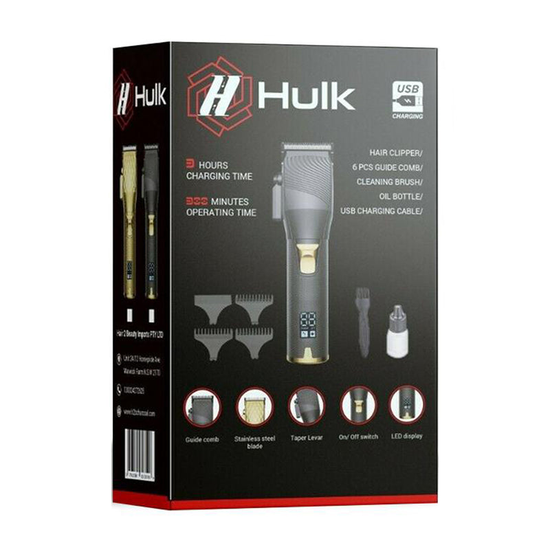 Hulk Professional Cordless Clipper Duo Pack