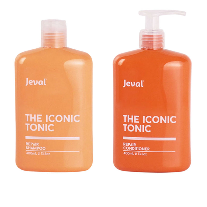 Jeval Iconic Tonic  Repair Shampoo & Conditioner Duo 400ml