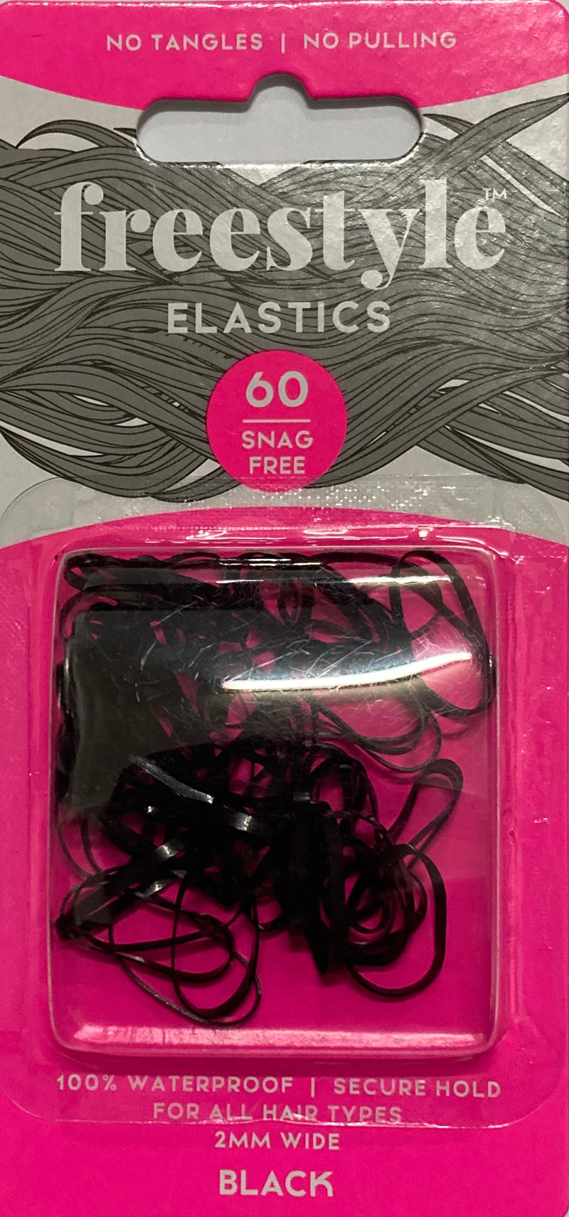 freestyle Snag Free Hair Elastics 2mm 60pc