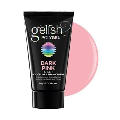 Gelish Polygel Opaque Nail Enhancement 60g  Dark Pink
