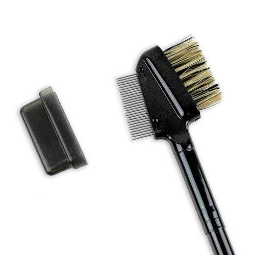 Metal Eyelash Comb & Brow Brush