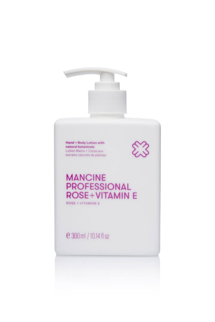 Mancine Hand & Body Lotion Rose & Vitamin E 300ml