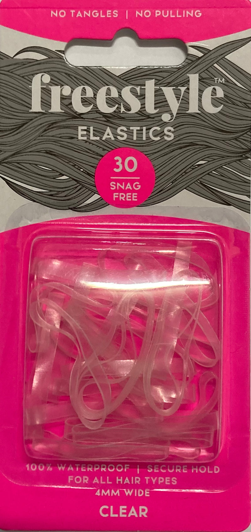 freestyle Snag Free Hair Elastics 4mm 30 pc