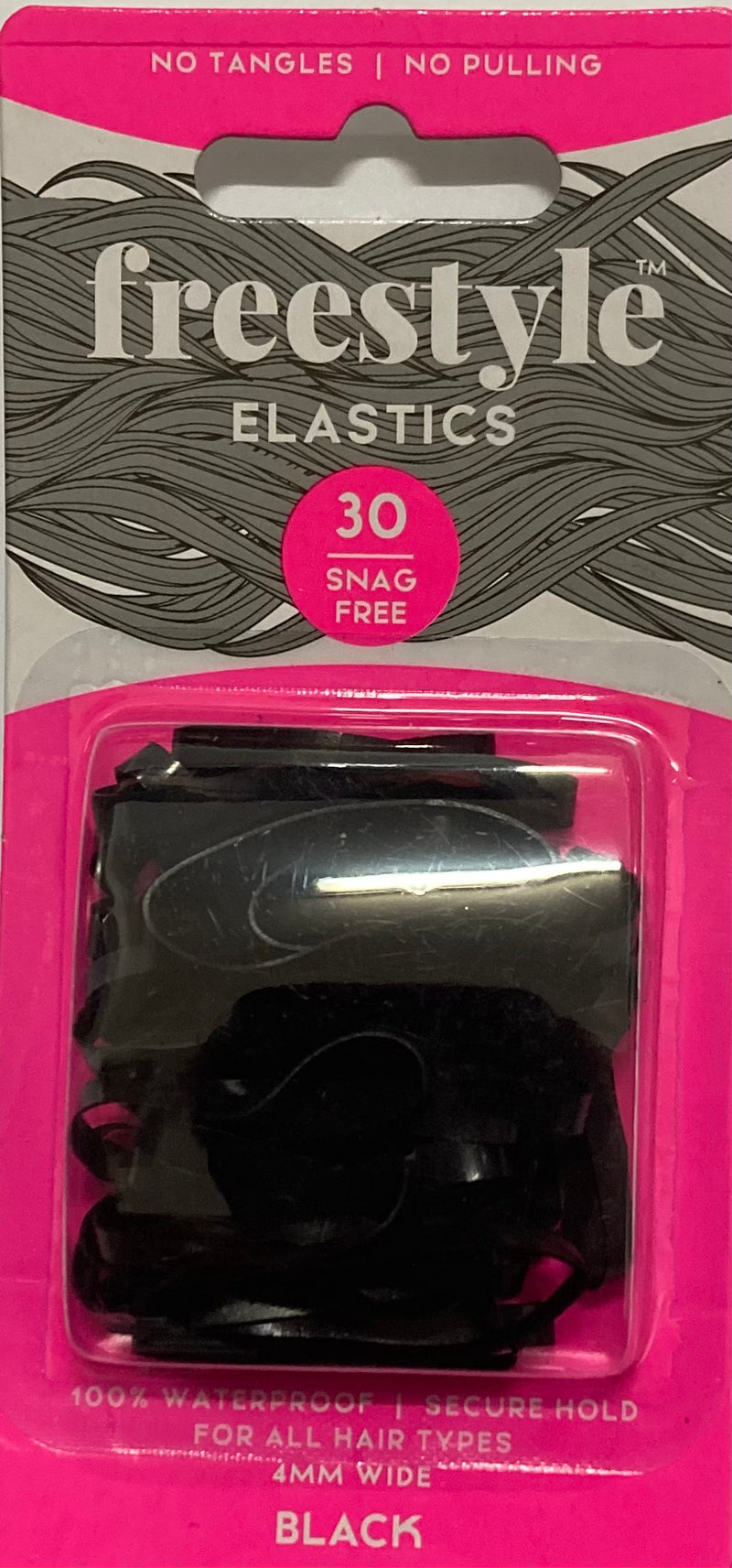 freestyle Snag Free Hair Elastics 4mm 30 pc