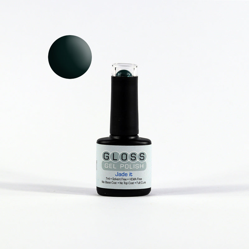 Gloss Full Cure UV/LED Gel Polish Jade It