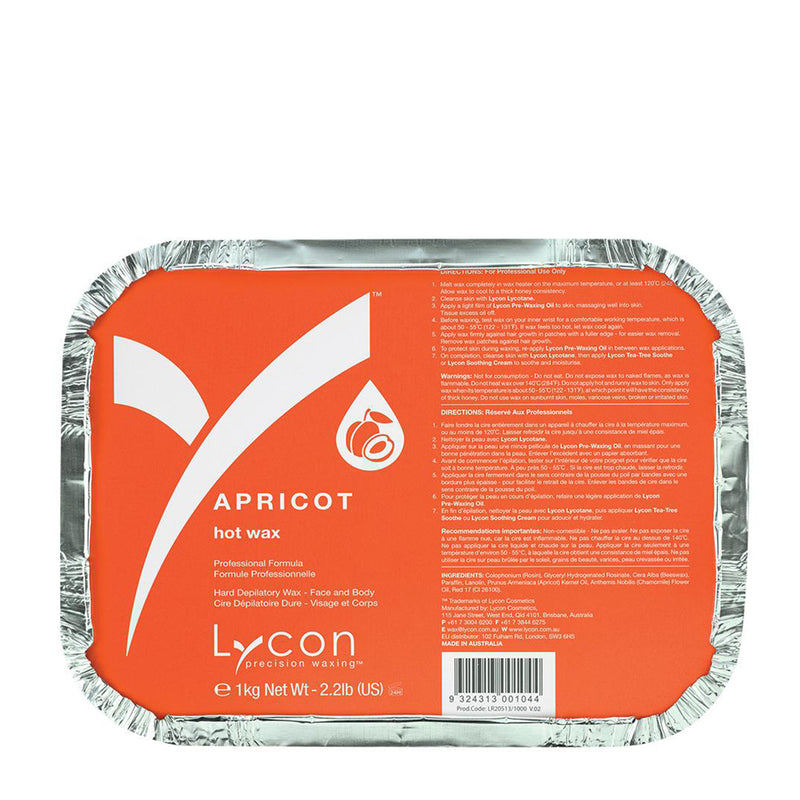 LYCON Hot Wax Apricot 1kg