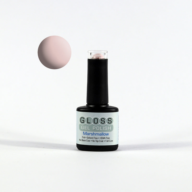 Gloss Full Cure UV/LED Gel Polish Marshmallow