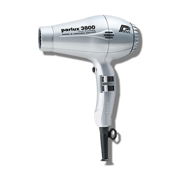 Parlux 3800 Ceramic & Ionic Hair Dryer Silver