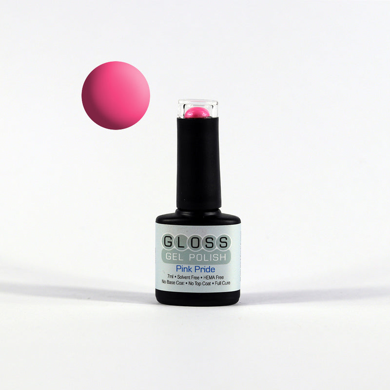 Gloss Full Cure UV/LED Gel Polish Pink Pride