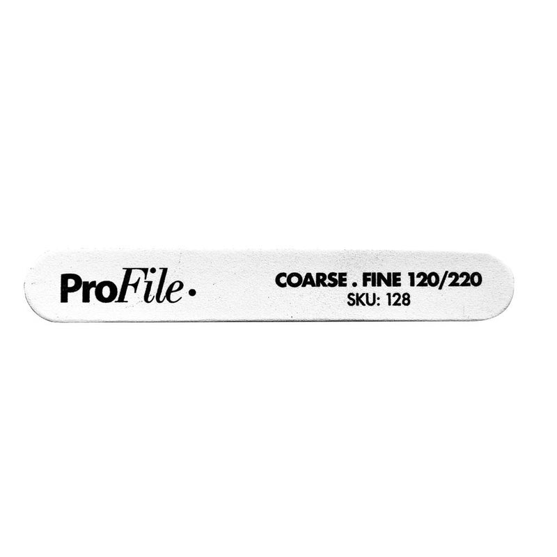 ProFile 128 Sausage File White/ White Coarse.Fine 120/220