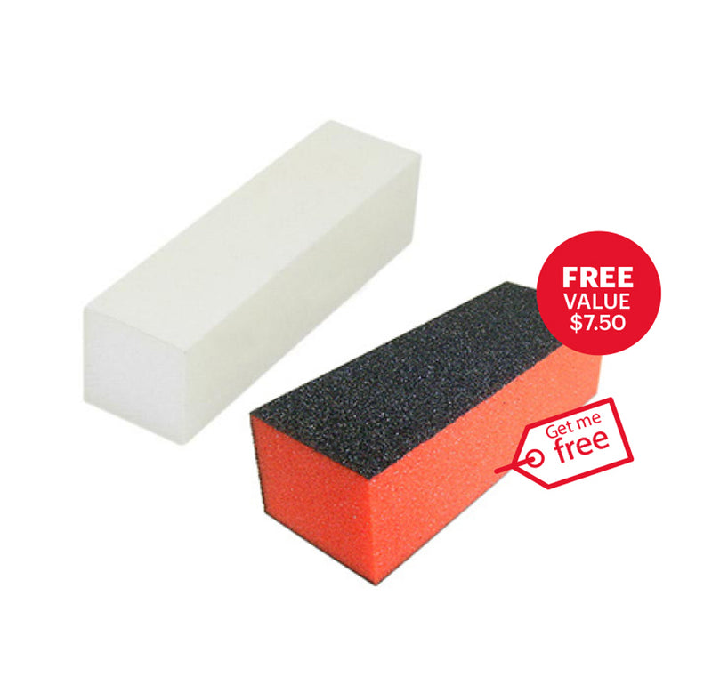 ProFile Block White 100/220 20 Pack + Black 100/180 5 Pack Bundle
