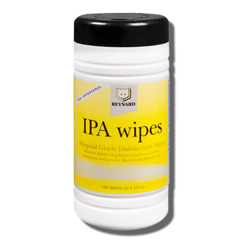 Reynard IPA Wipes Hospital Grade Disinfectant Alcohol Wipes 160 pack