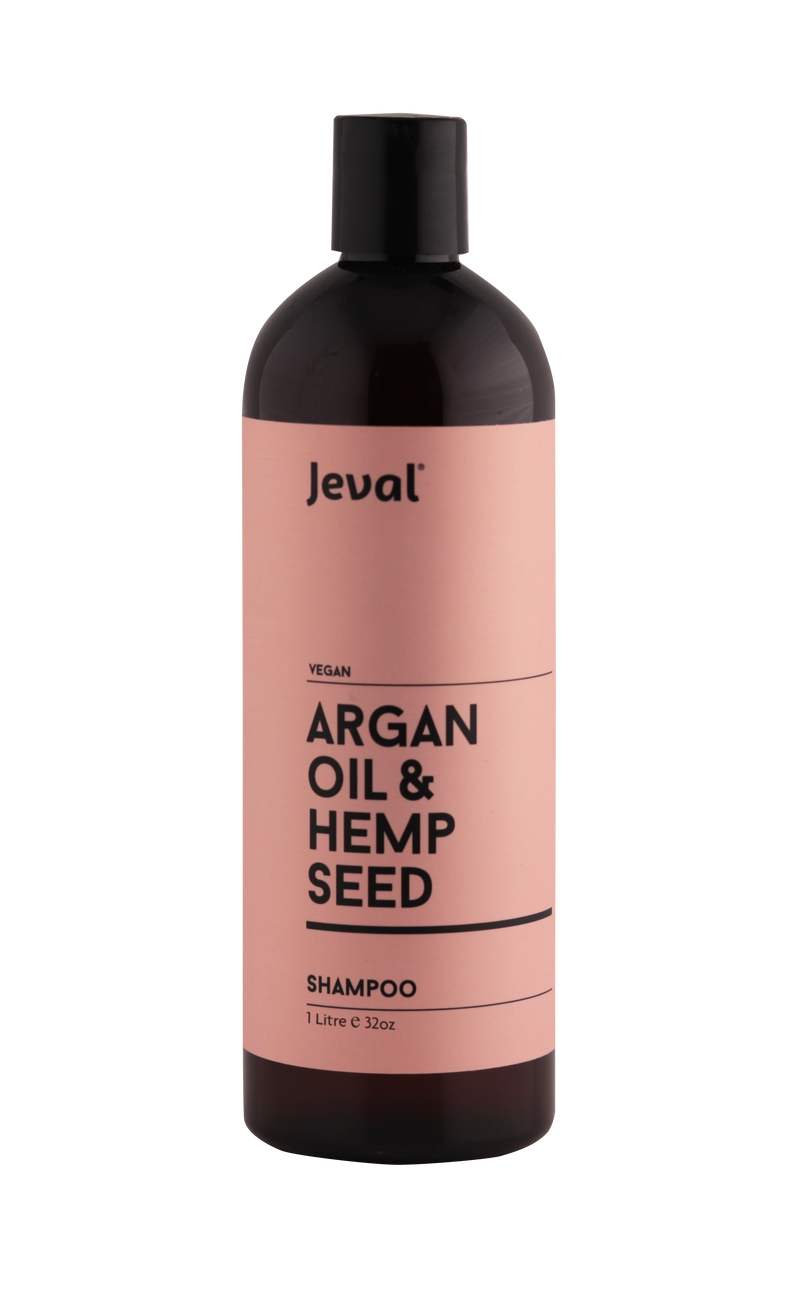 Jeval Infusions Argan Oil & Hemp Seed Shampoo 1 Litre